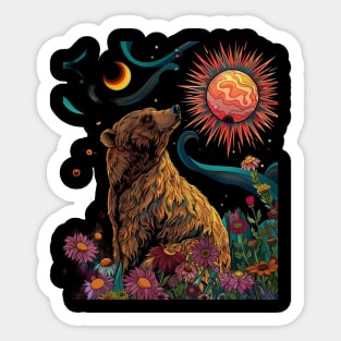 Grizzly Bear Navigations Sticker